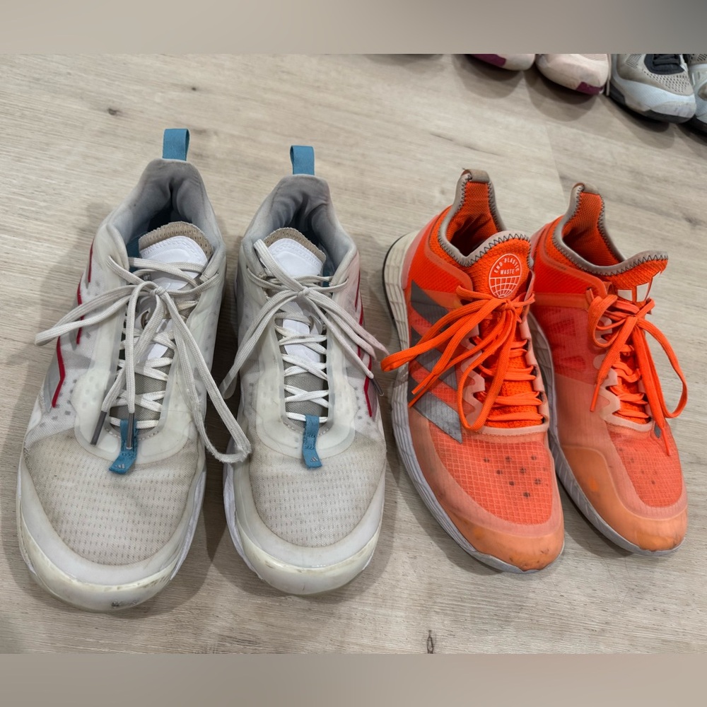 Adidas 2 pairs women’s athletic shoes size 9,5